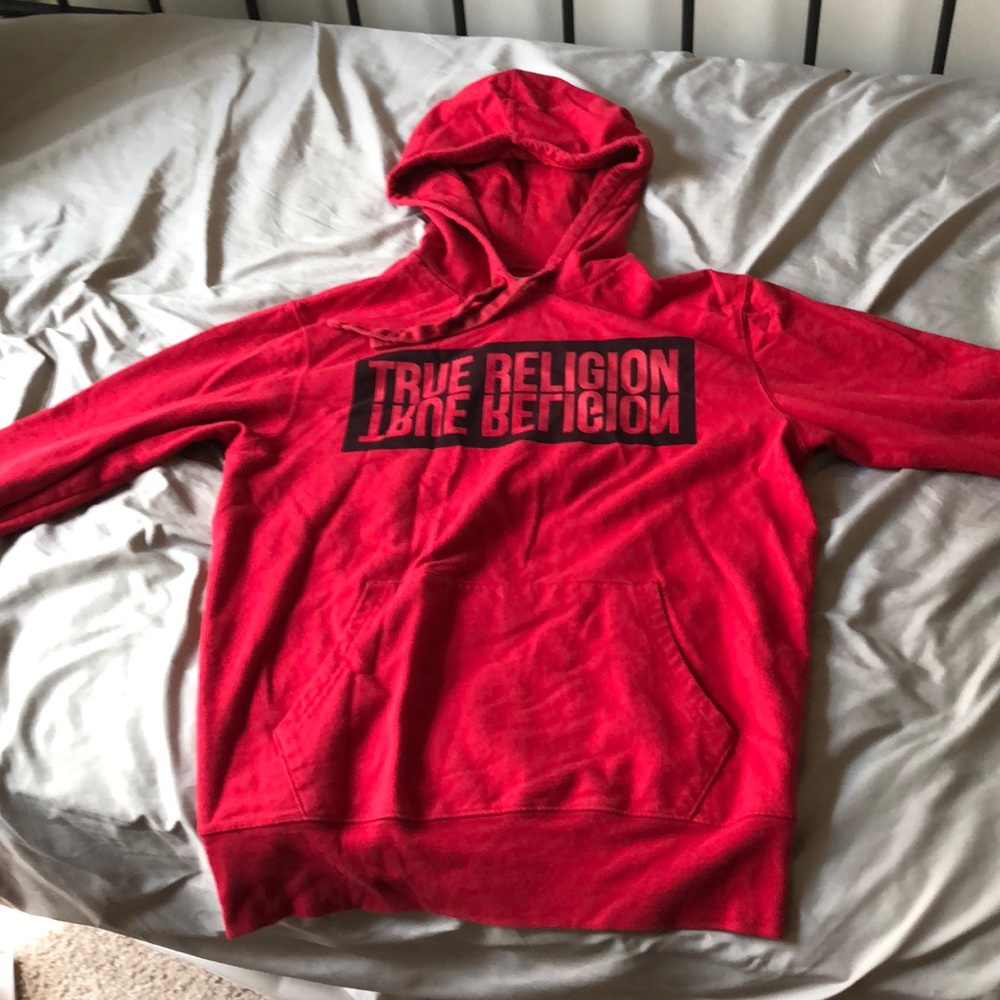 True Religion Hoodie (Size Small)